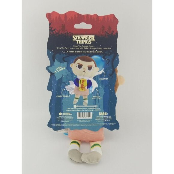 ELEVEN OFF-LEASH Bark Box Dog Plush Toy Netflix Stranger Things XS-M 0-50 lbs - Picture 3 of 4